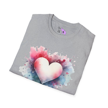 Painted With Love Adult T-shirt