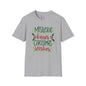 Mistletoe Kisses Christmas Wishes Adult T-shirt