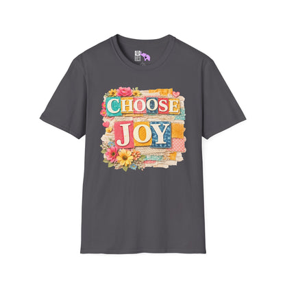 Choose Joy (Lace Collage) Adult T-shirt