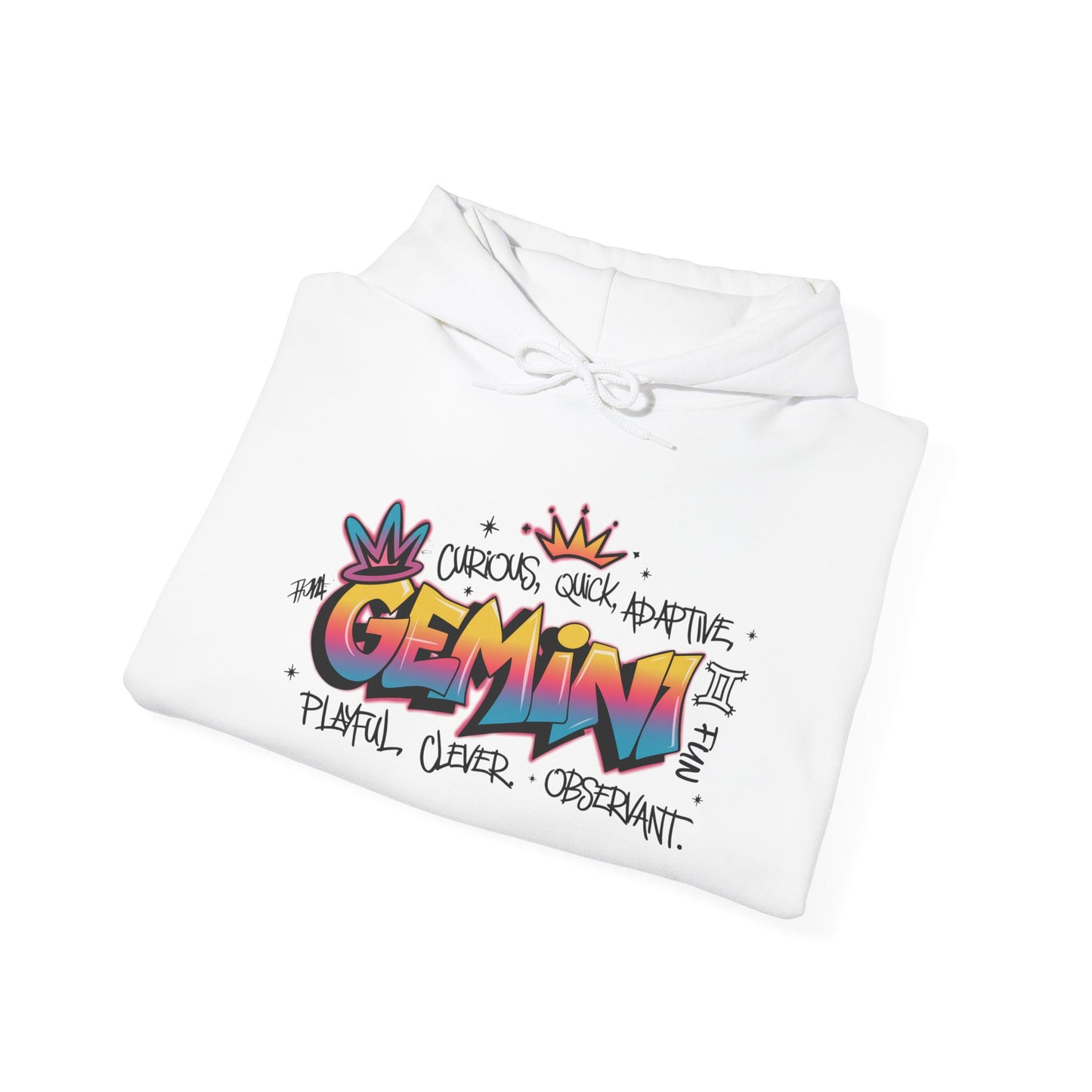 Gemini Street Art Heavy Blend™ Hooded Sweatshirt