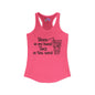 Drink In My Hand Toes In The Sand Women's Ideal Racerback Tank