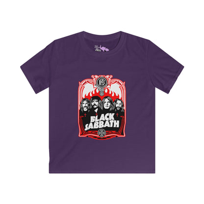 Black Sabbath Kids Softstyle Tee