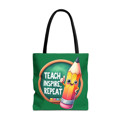 Teach Inspire Repeat Canvas Tote Bag