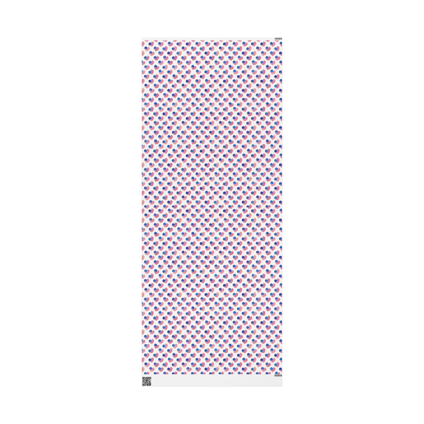 Hearts of Freedom Wrapping Paper