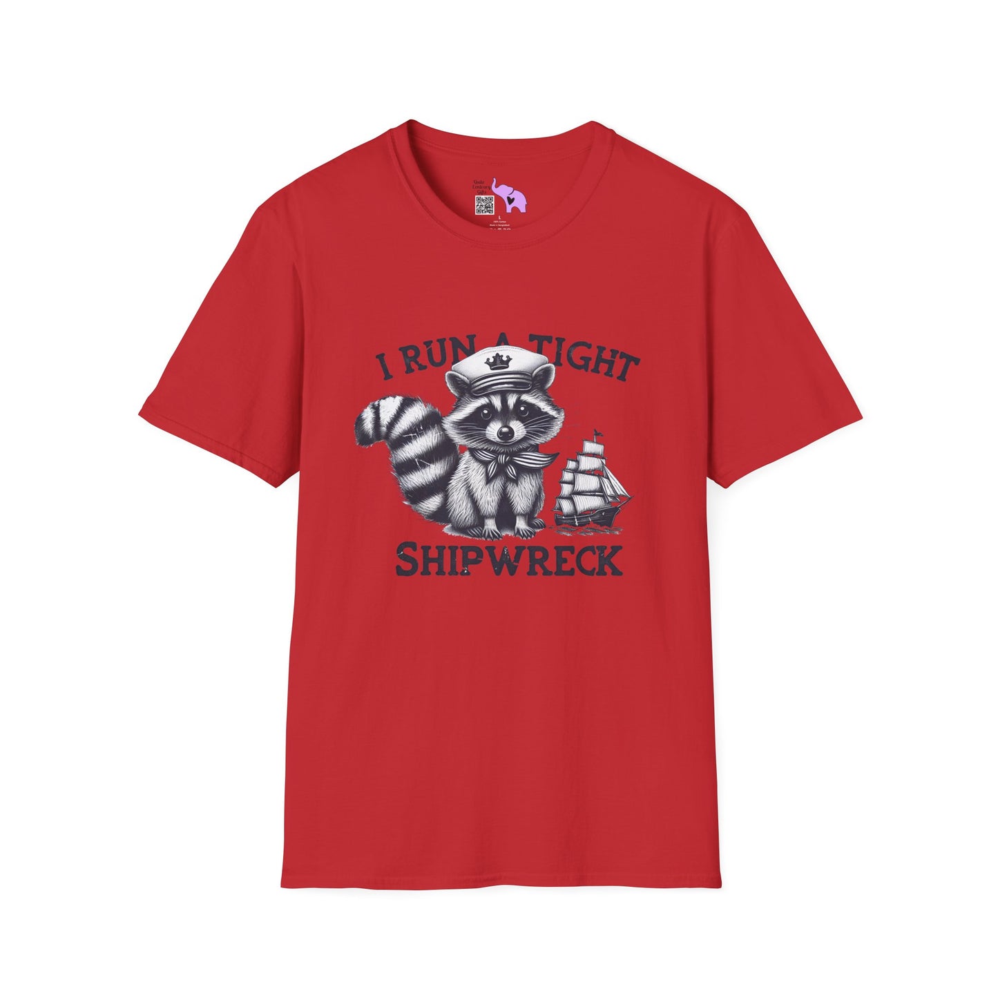 I Run A Tight Shipwreck Adult T-shirt