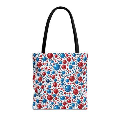 Freedom Dots Canvas Tote Bag