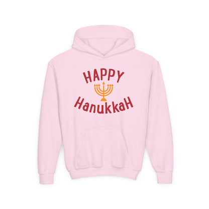 Happy Hanukkah Youth Hoodie