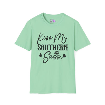 Kiss My Southern Sass Adult T-shirt
