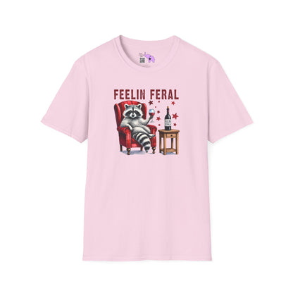 Feelin Feral (Wine) T-shirt