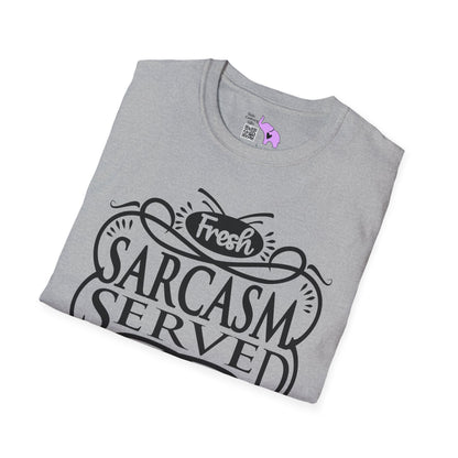 Fresh Sarcasm Served Daily Adult T-shirt