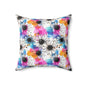 Watercolor Daisy Dream Throw Pillow