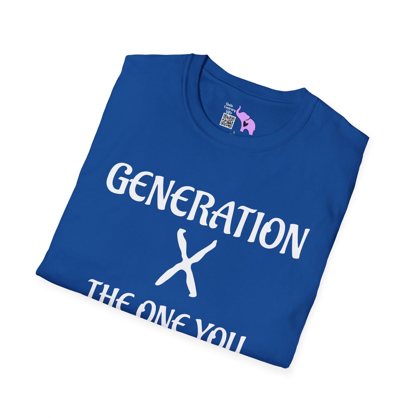 Generation X The One You Were Warned About Adult T-shirt
