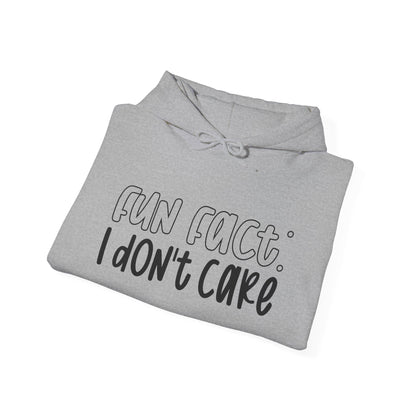 Fun Fact I Don't Care Adult Heavy Blend™ Hoodie