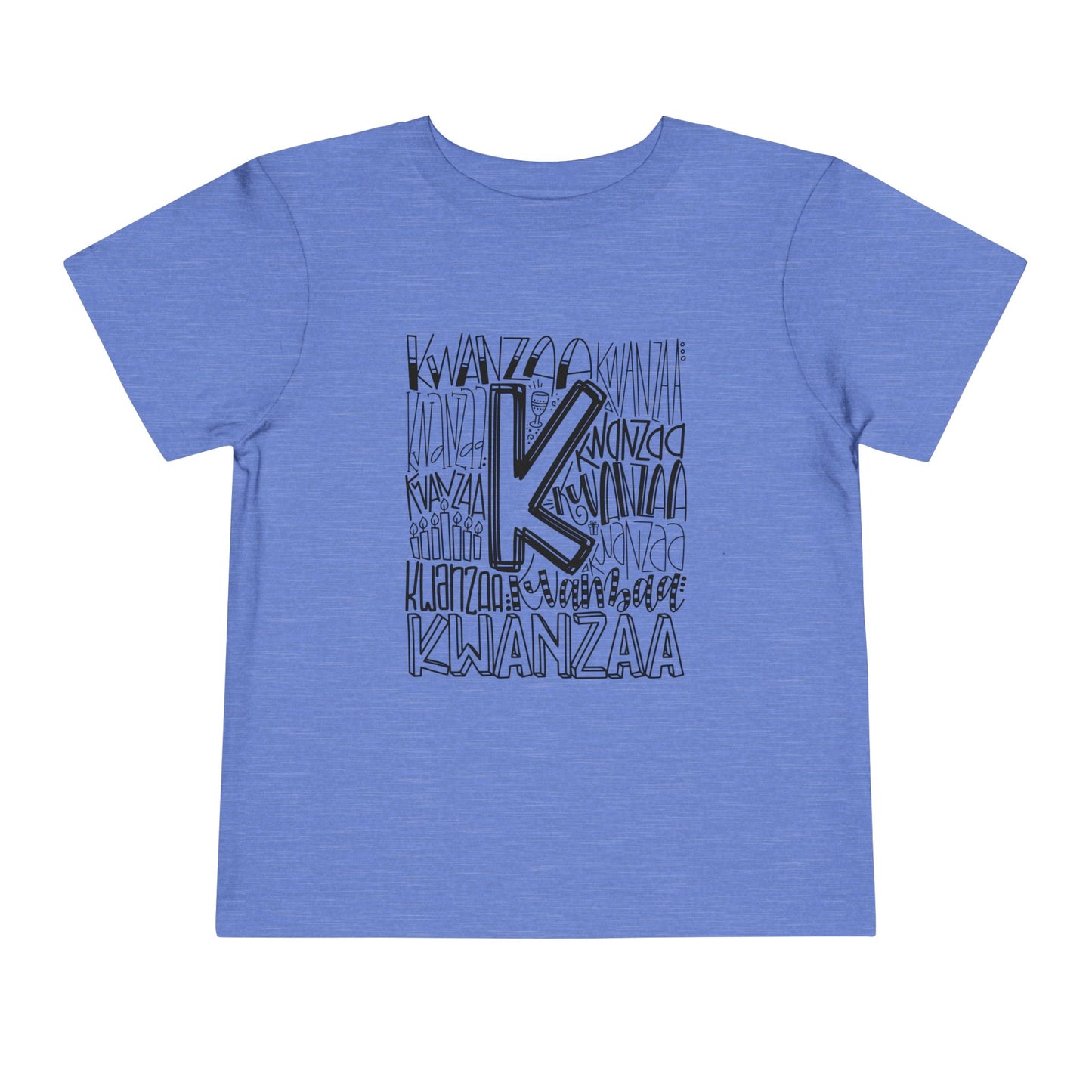 Kwanzaa Wordcloud Toddler Tee