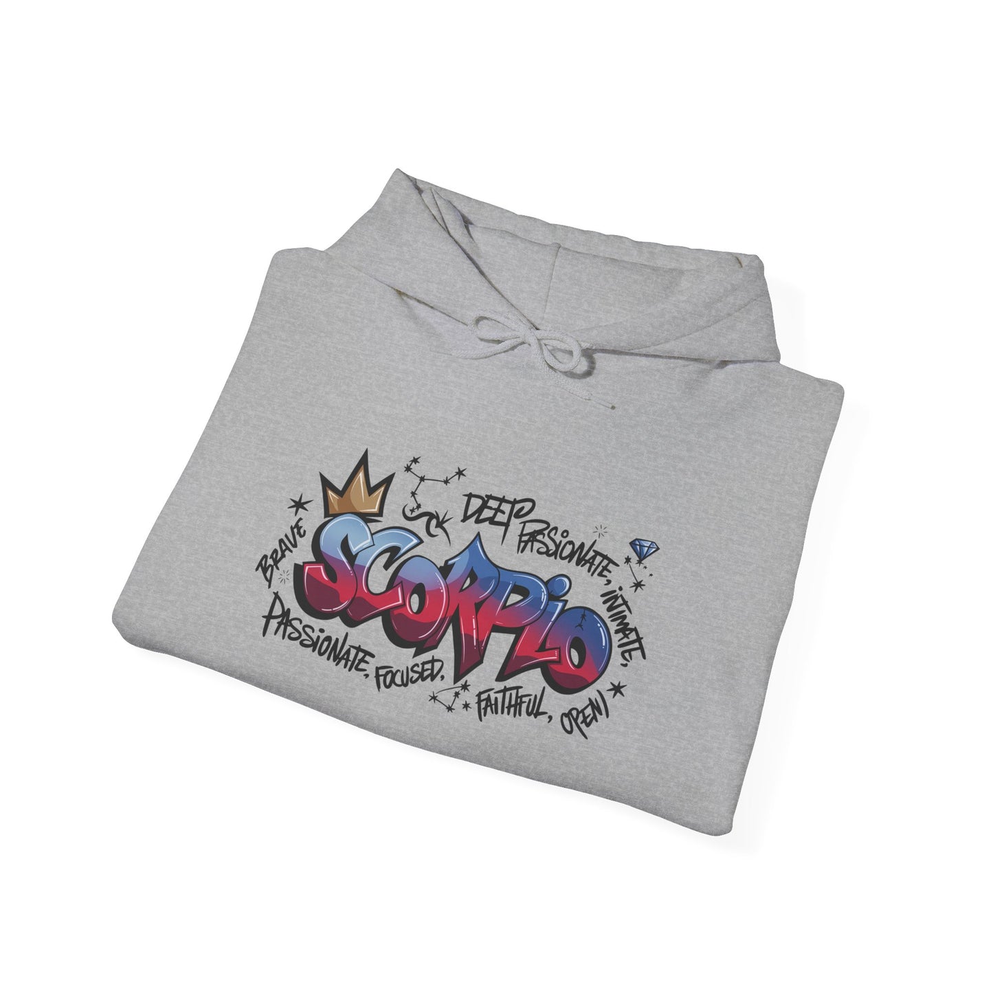 Scorpio Street Art Heavy Blend™ Hooded Sweatshirt