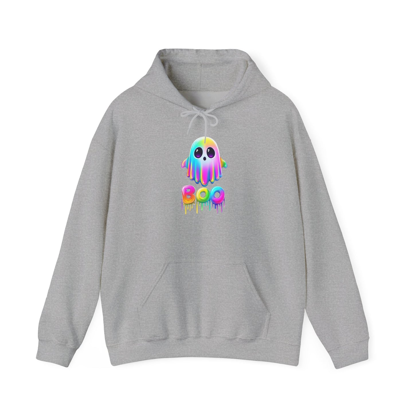Neon Ghostly Boo Heavy Blend™ Hooded Sweatshirt