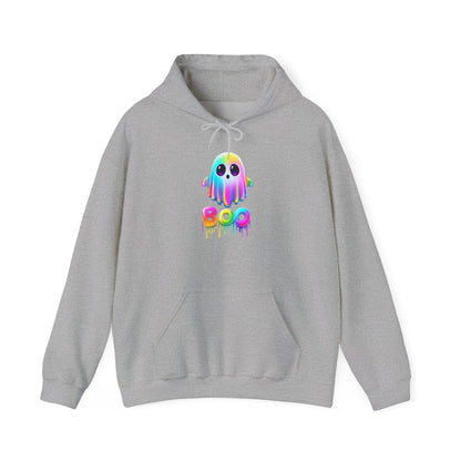 Neon Ghostly Boo Heavy Blend™ Hooded Sweatshirt