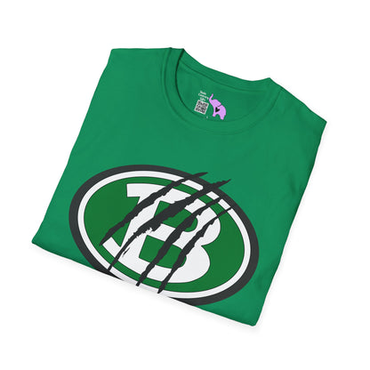 Brenham ISD Logo w/Claw Marks Adult T-shirt