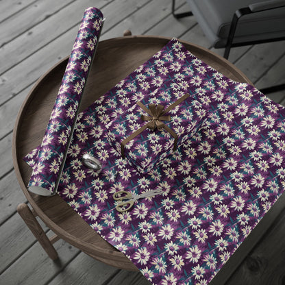 Twilight Daisy Meadow Wrapping Paper