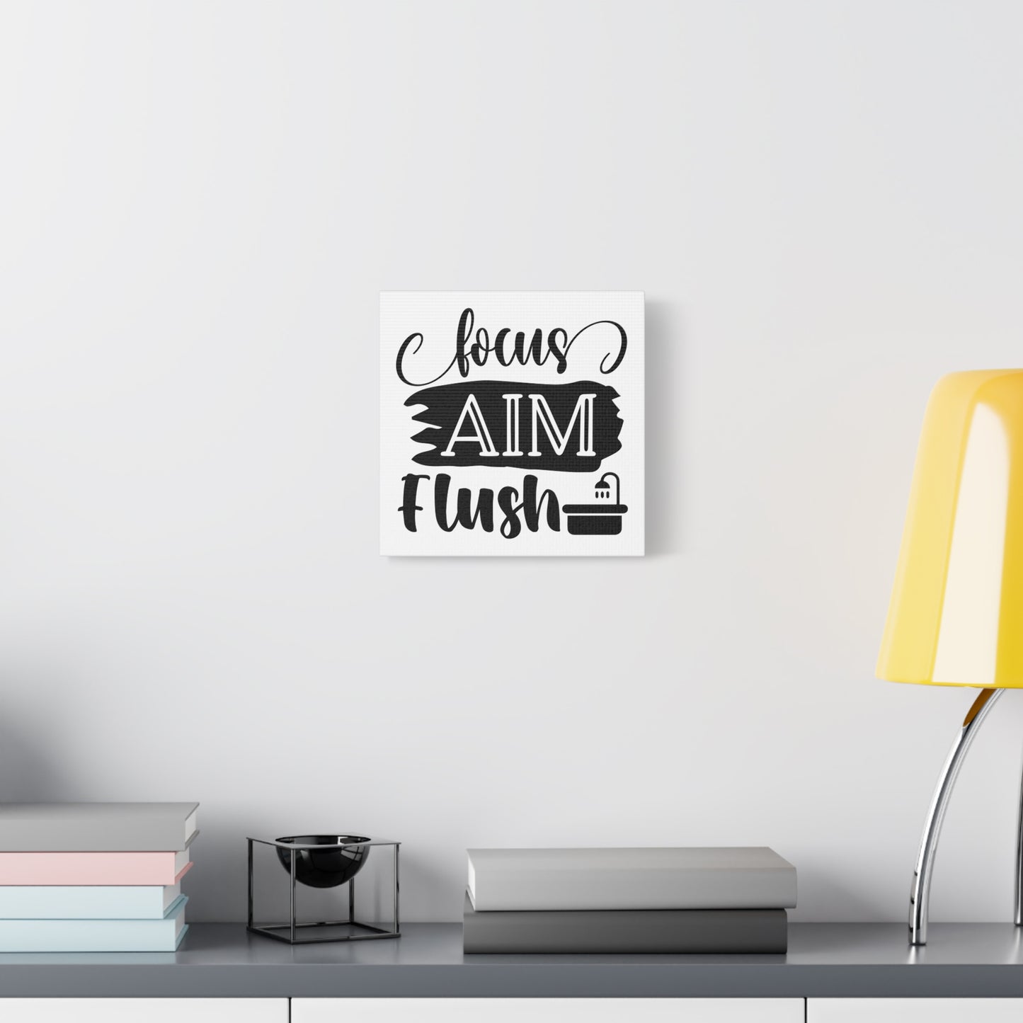 Focus Aim Flush 2 Canvas Art
