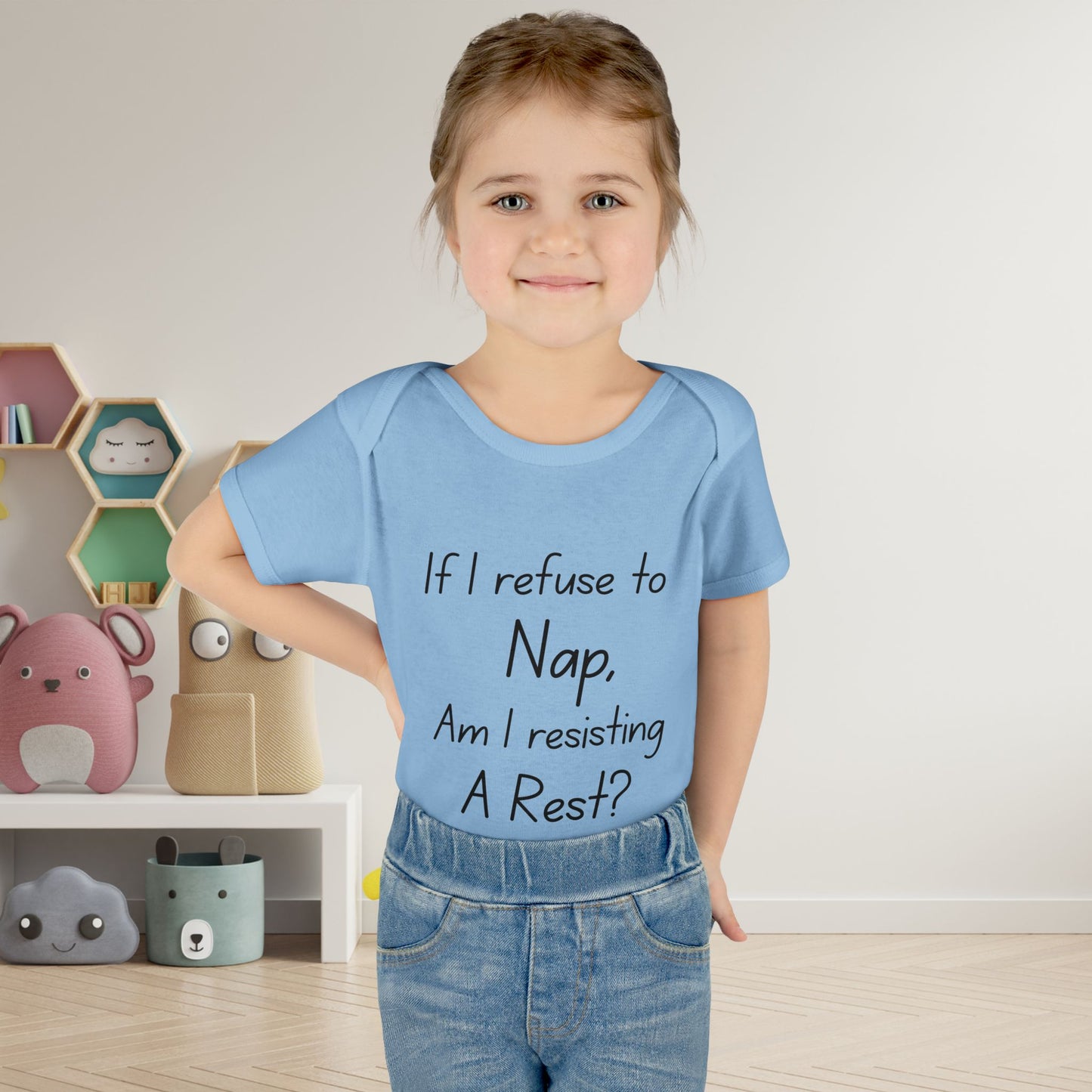 If I Refuse To Nap Am I Resisting A Rest? Infant Baby Rib Bodysuit