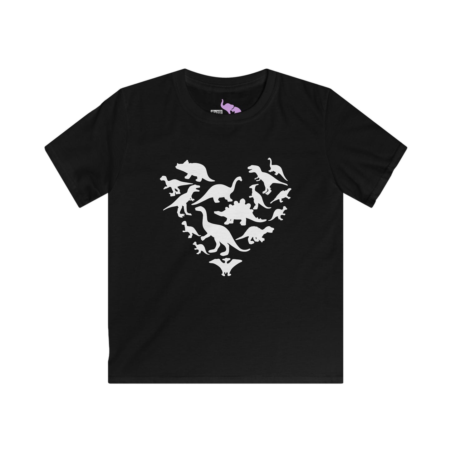 Dinosaurs Heart Youth Softstyle Tee