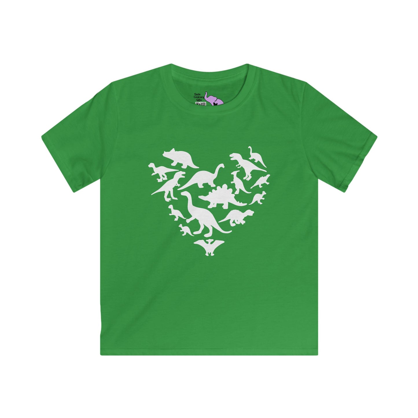 Dinosaurs Heart Youth Softstyle Tee