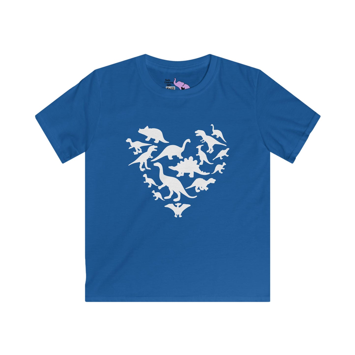 Dinosaurs Heart Youth Softstyle Tee