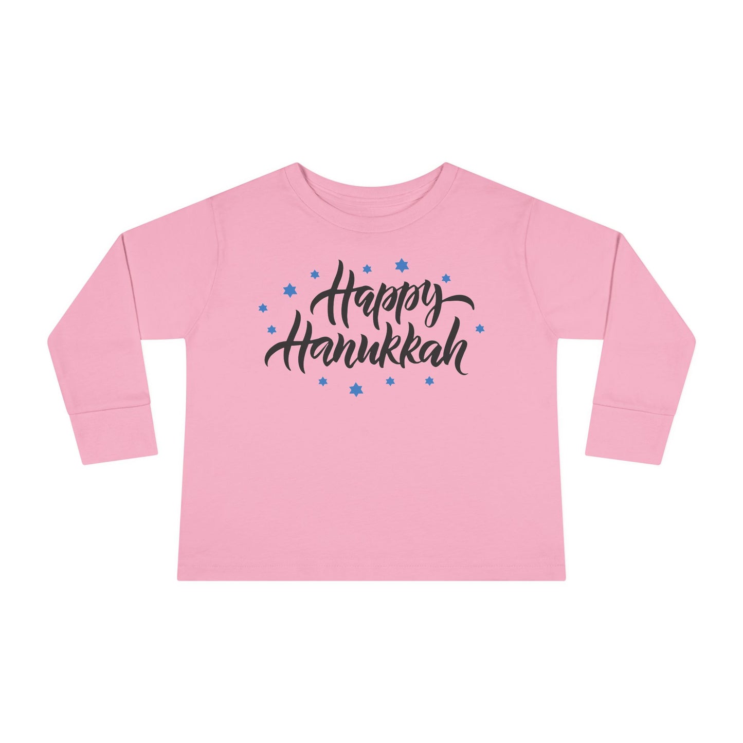 Happy Hanukkah 3 Toddler Long Sleeve Tee