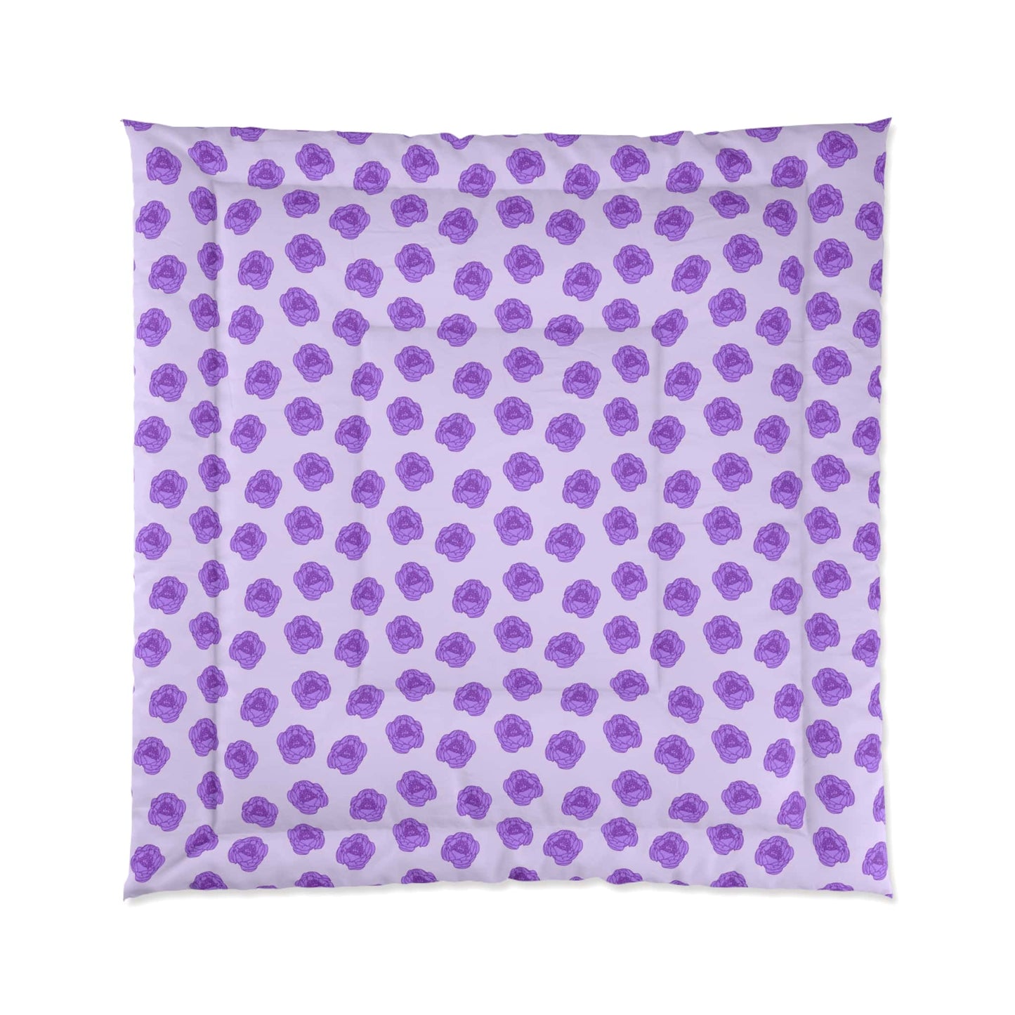 Lilac Mist Peonies Comforter