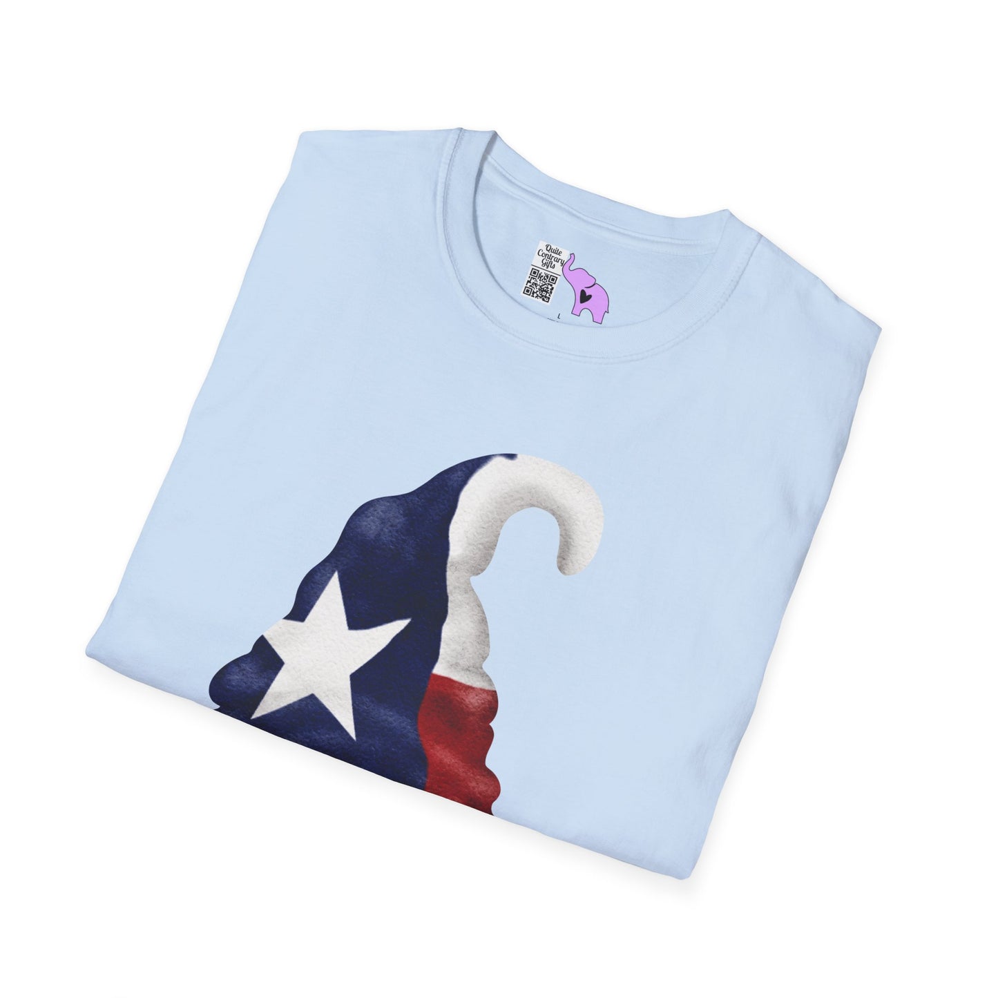 Texas Girl Gnome Adult T-shirt