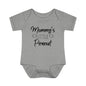 Mommy's Little Peanut Infant Baby Rib Bodysuit