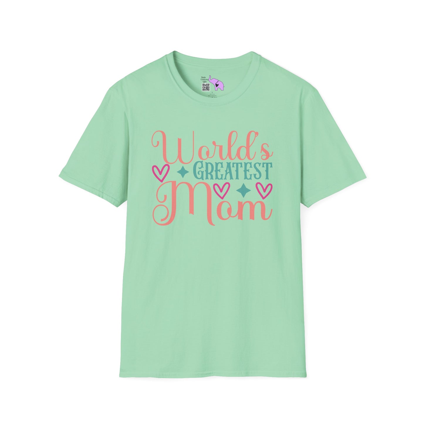 World's Greatest Mom Adult T-shirt