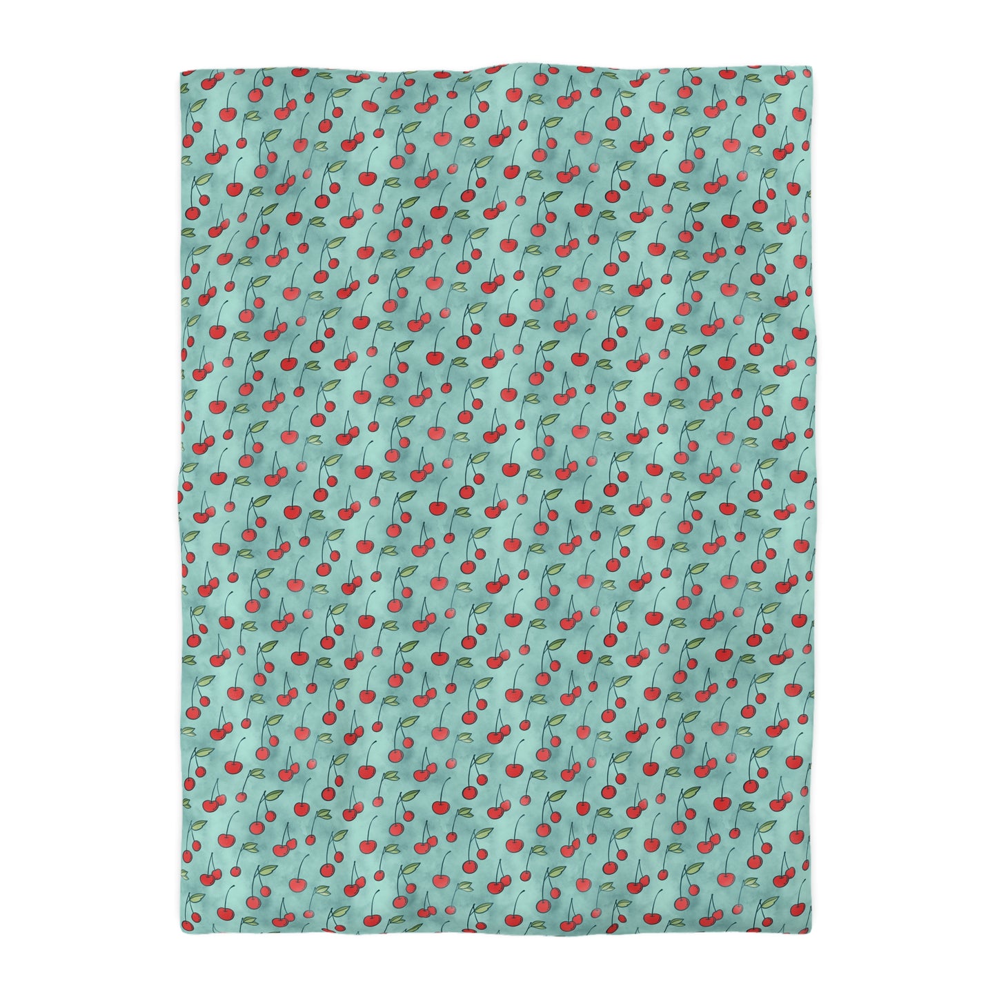 Cherry Jubilee Microfiber Duvet Cover
