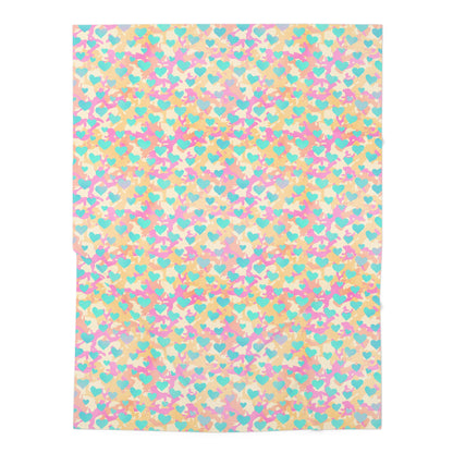 Sweetheart Camo Baby Swaddle Blanket