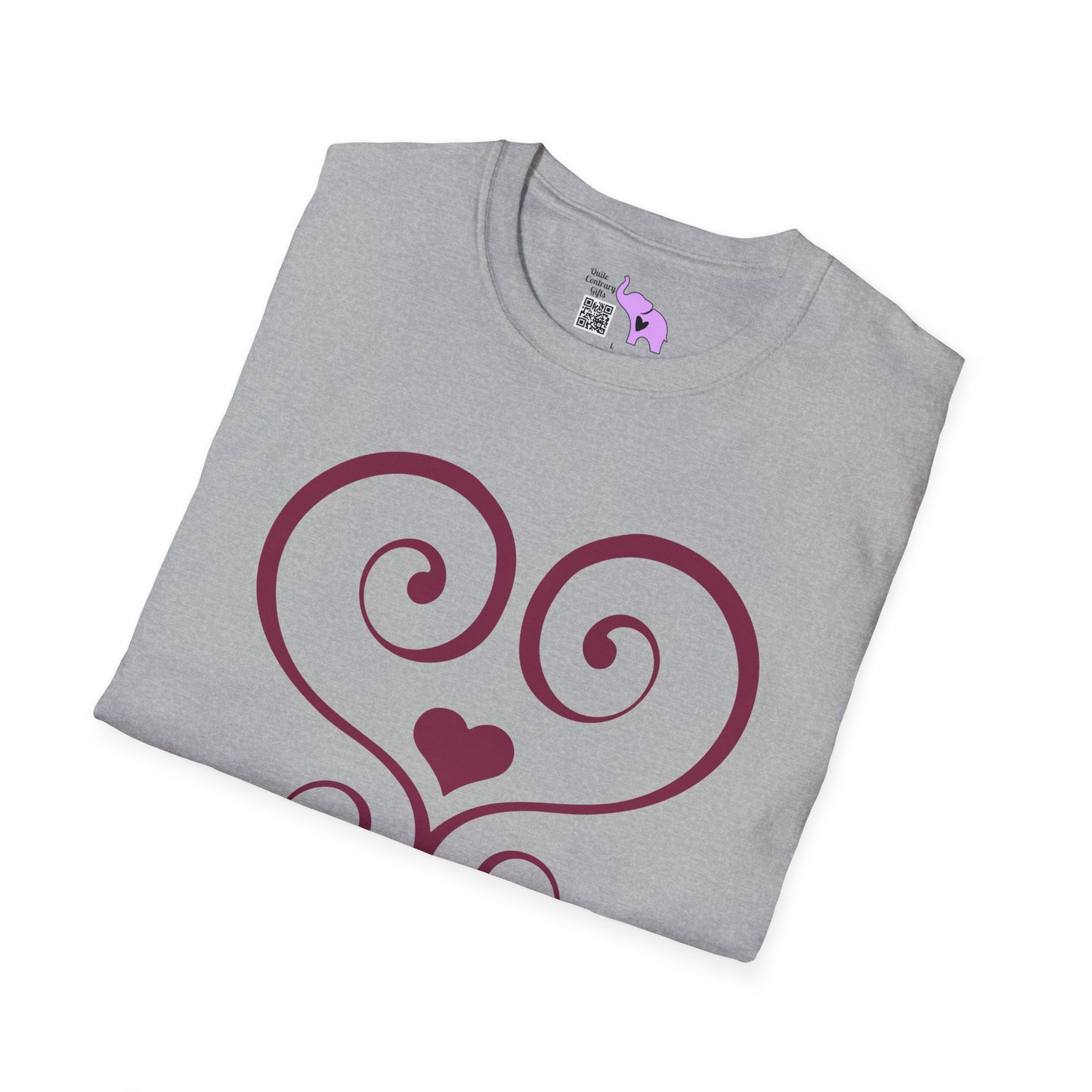 Heart 8 Adult T-shirt