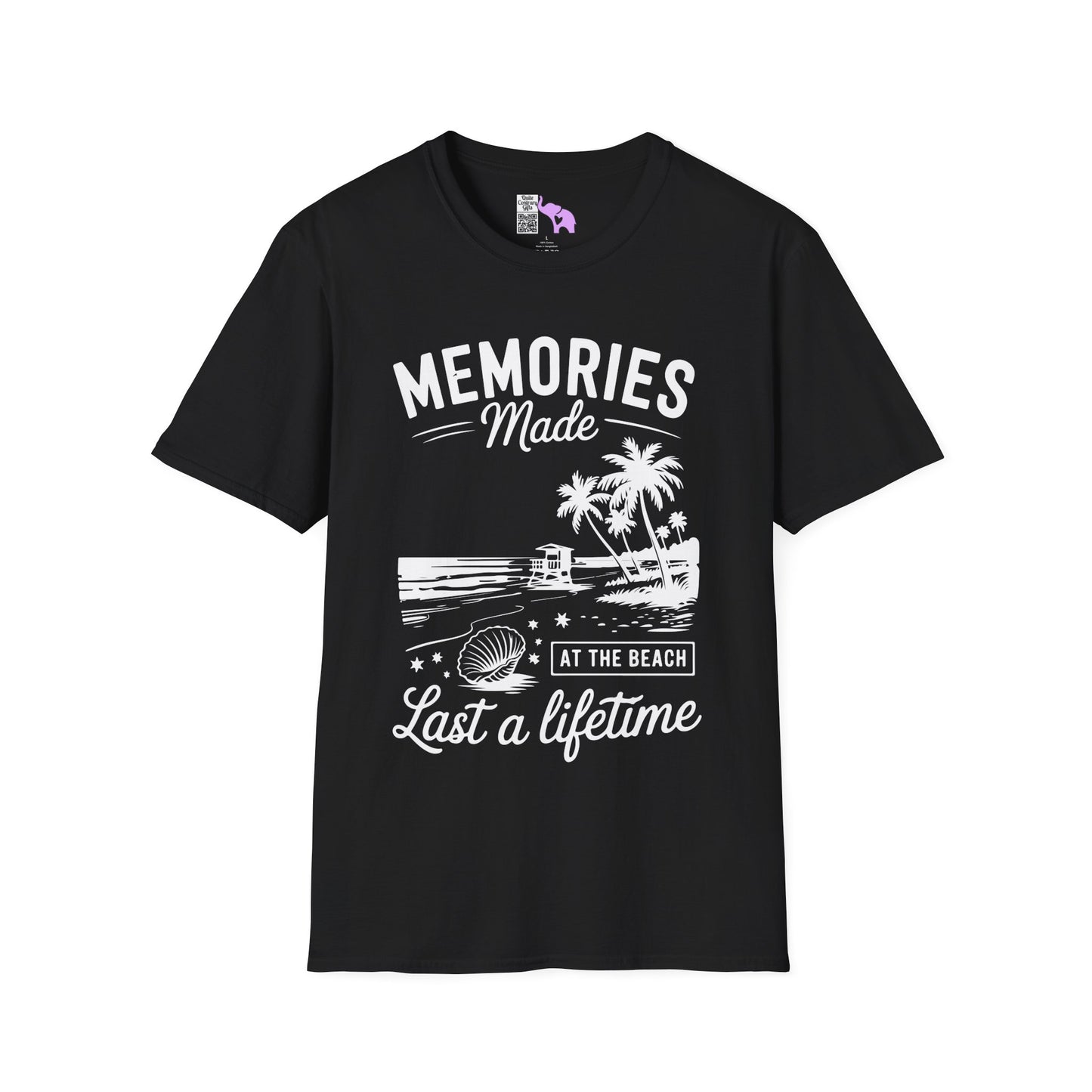 Memories Made at the Beach Last A Lifetime Adult T-shirt