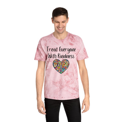 Treat Everyone With Kindness Unisex Color Blast T-Shirt
