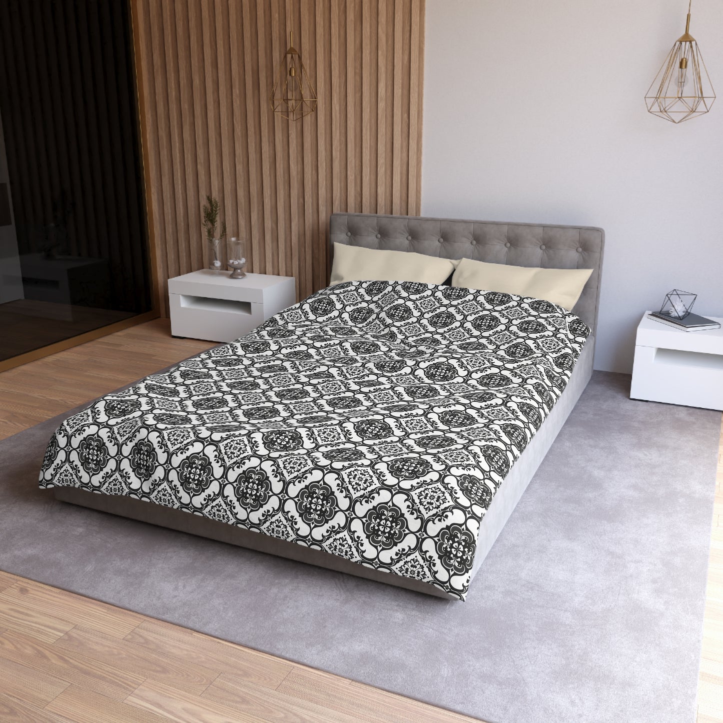 Ornamental Symmetry Duvet Bedding Set