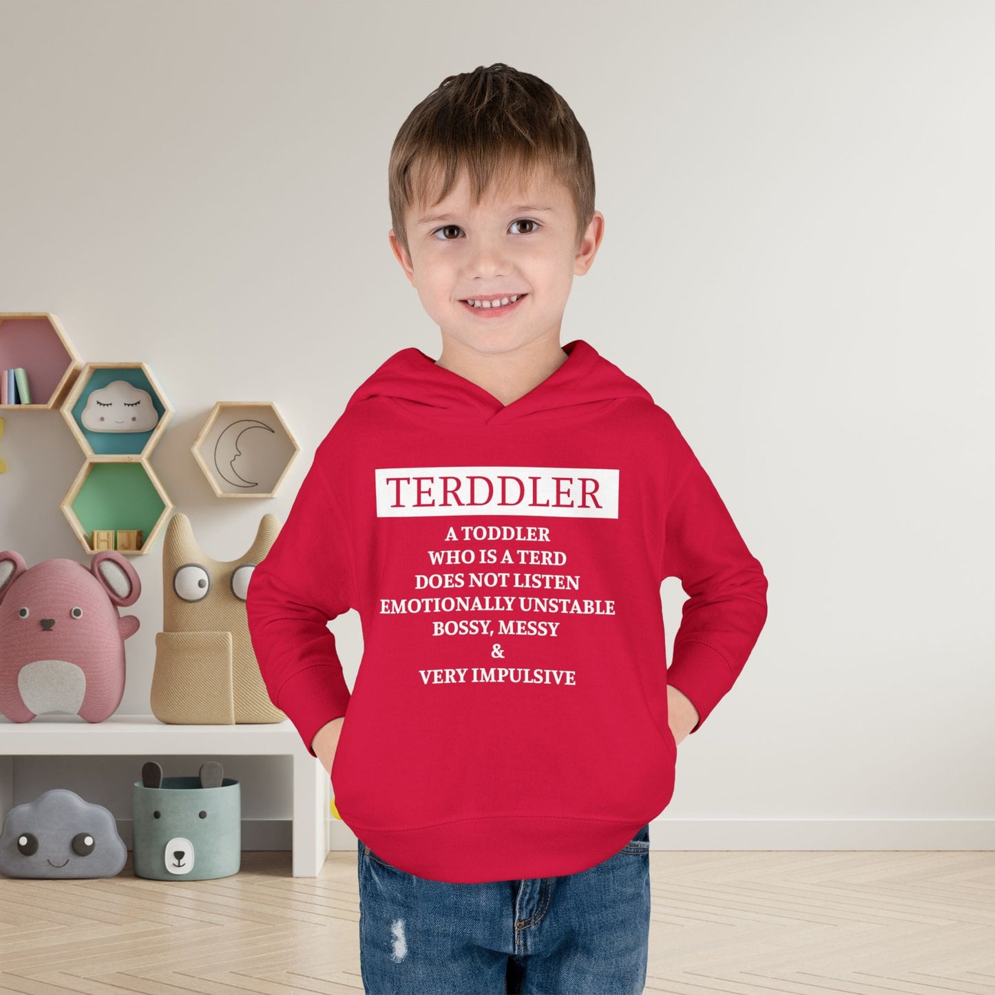 ""Terddler Definition Toddler Hoodie