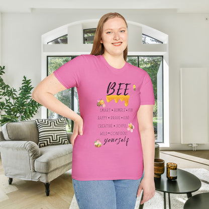 Bee Yourself Adult T-shirt