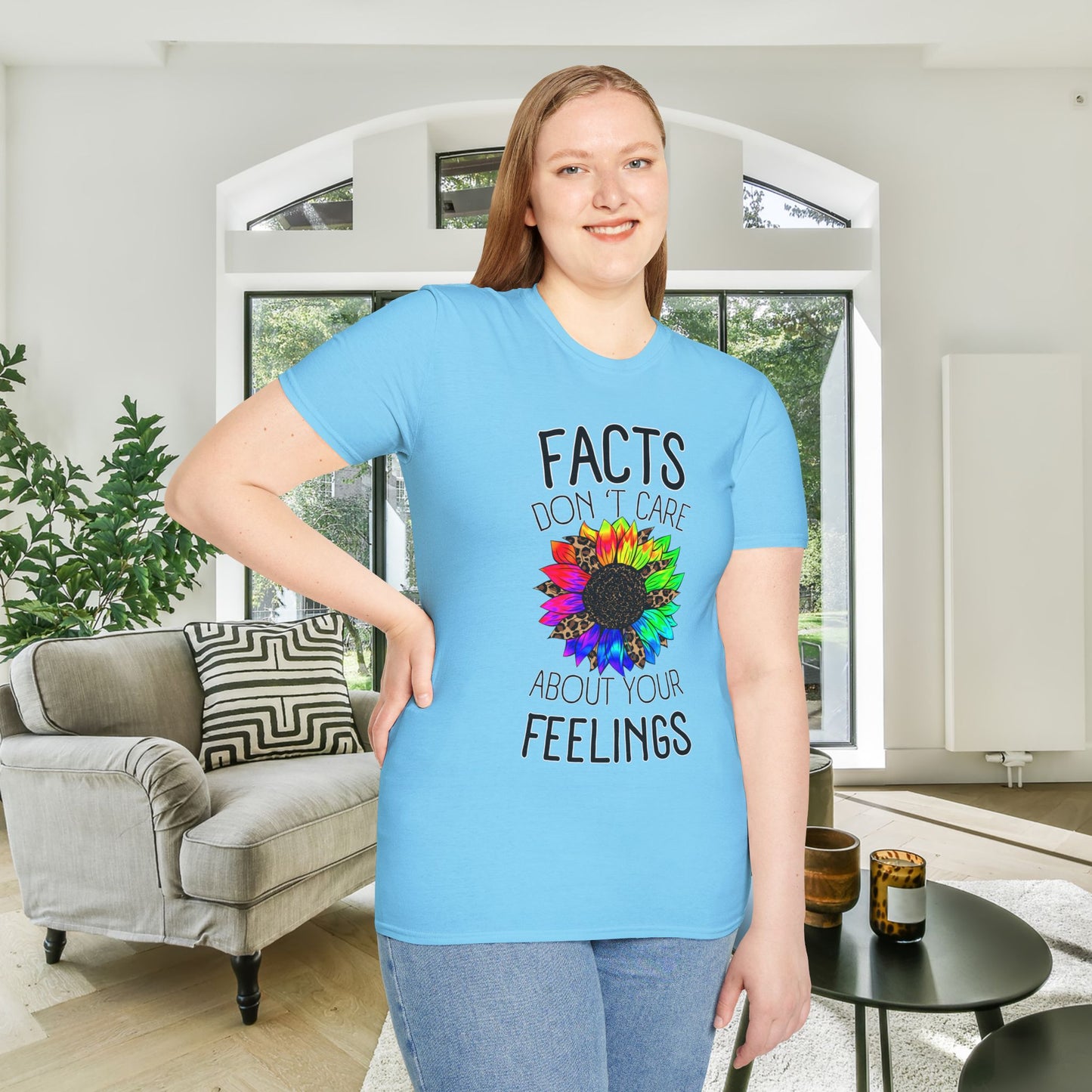 Facts Don't Care About Your Feelings Adult T-shirt