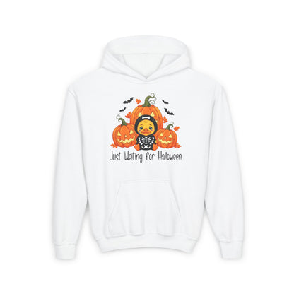 Just Waiting for Halloween Youth Heavy Blend Hoodie