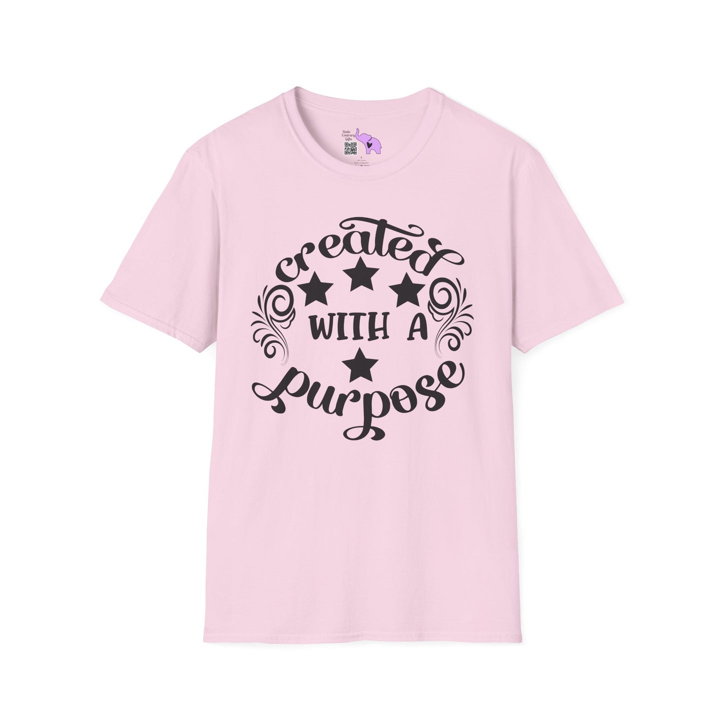 Created With A Purpose Adult T-shirt