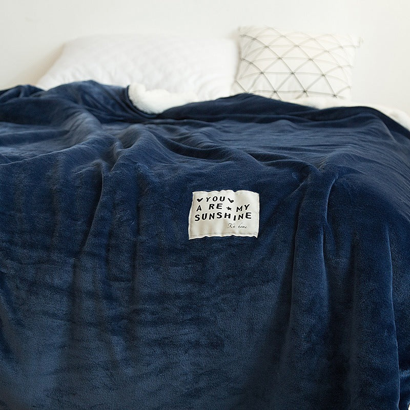 Cozy Fleece Sofa Blanket