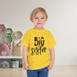 Big Sister (Pink Flowers) Toddler Tee