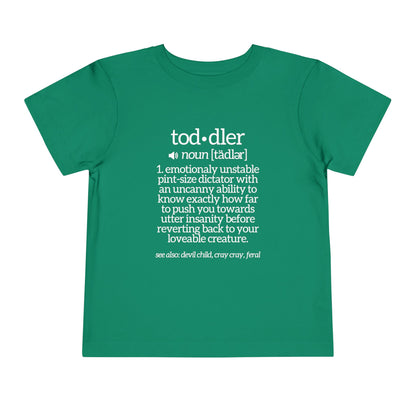 Funny Toddler Definition Toddler Tee