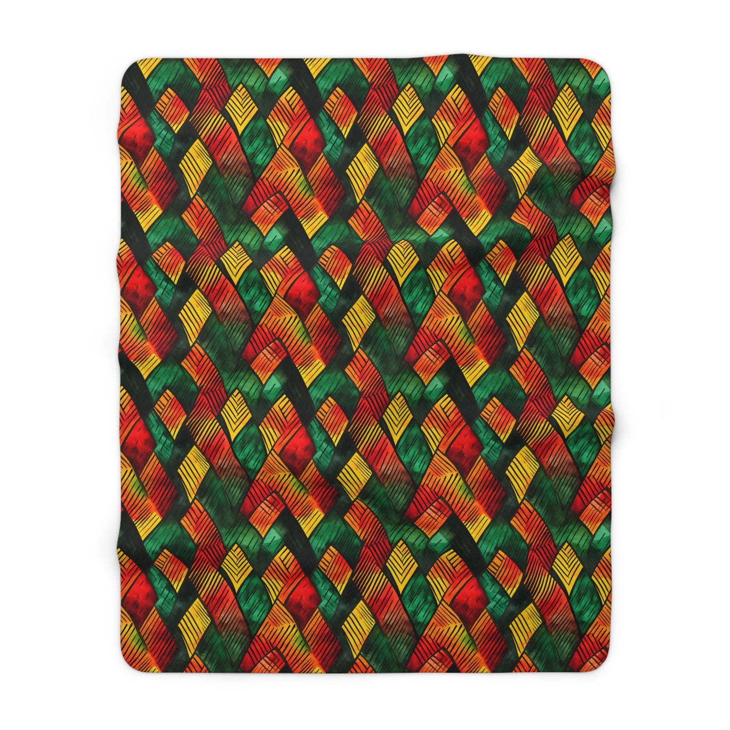 Joyful Burst Sherpa Fleece Blanket