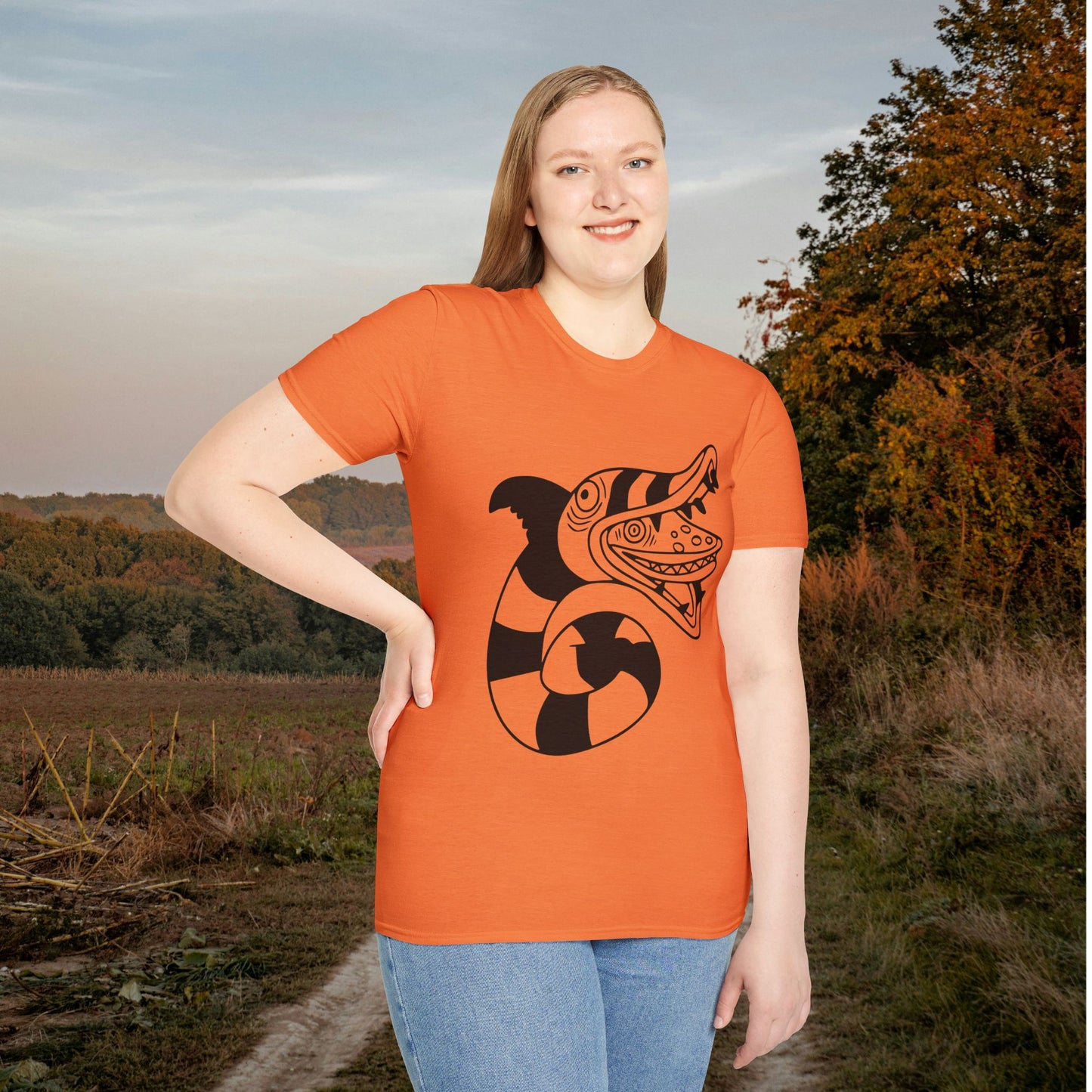 Beetlejuice Sandworm Adult T-shirt