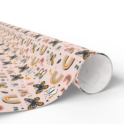 Rainbow Wings & Tiny Things Wrapping Paper